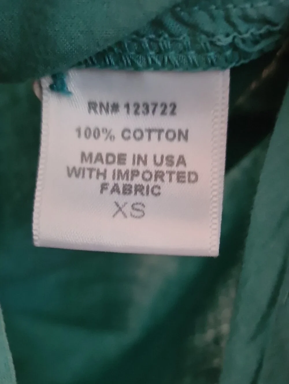 XiRENA 100% Cotton Teal Button-Down Shirt